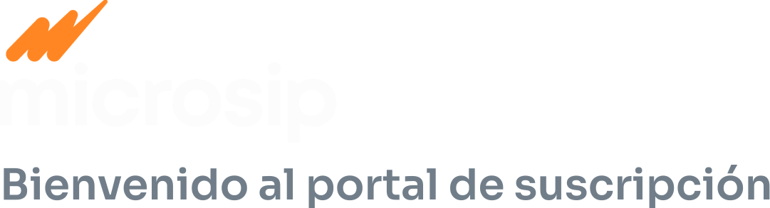 Microsip | Portal de suscripción
